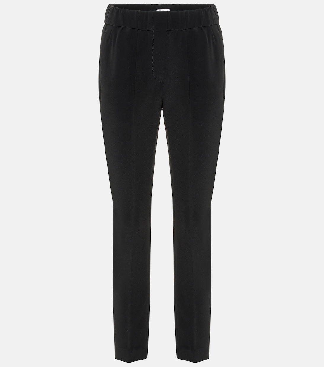 Cropped-Hose aus einem Seidengemisch | Brunello Cucinelli