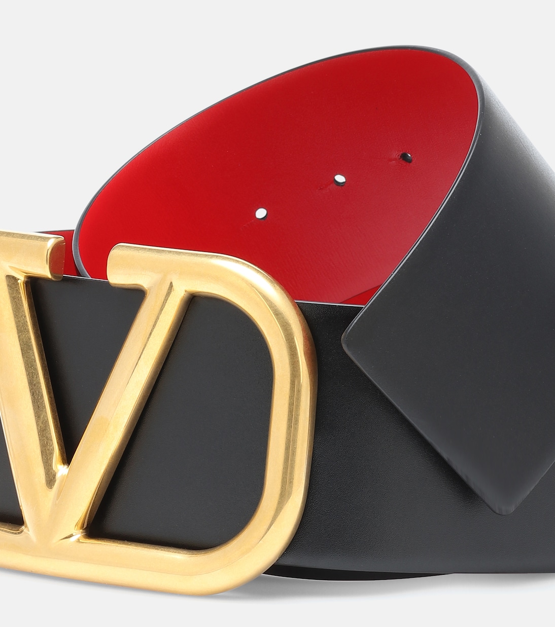 VLogo Signature 70 reversible leather belt | Valentino Garavani