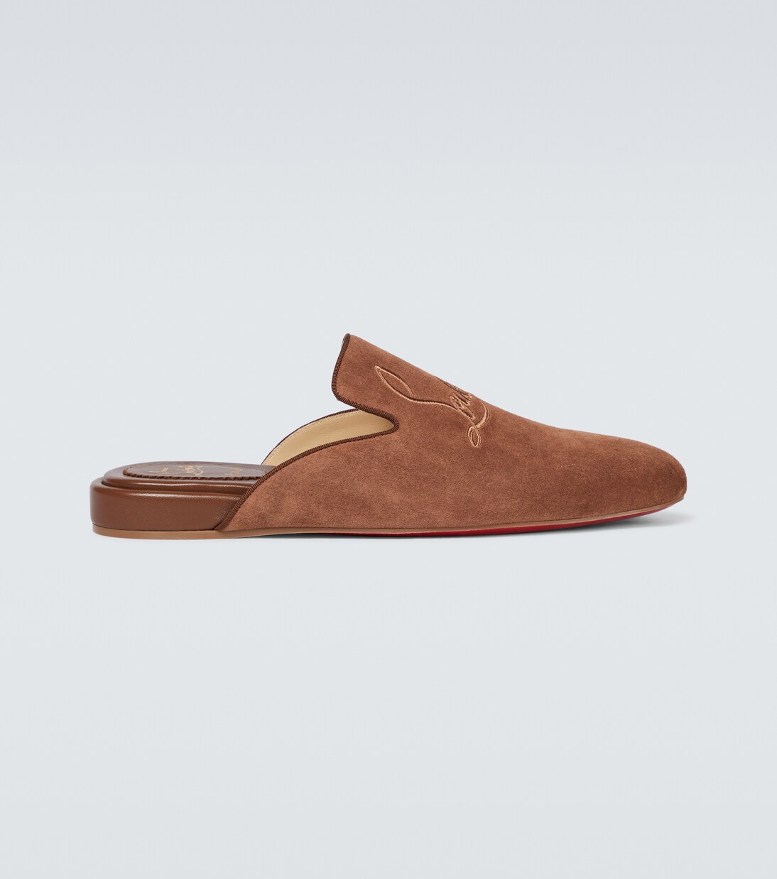 Navy Coolito Flat mules | Christian Louboutin