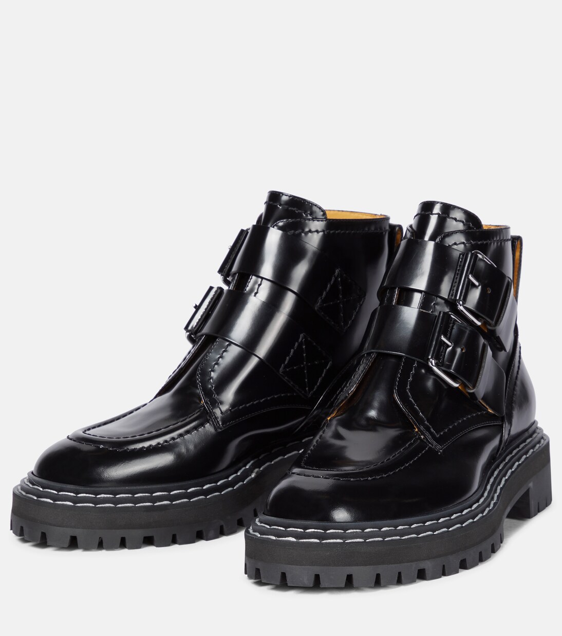 Leather biker boots | Proenza Schouler