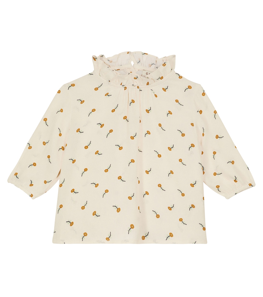 Baby Miron printed blouse | Caramel