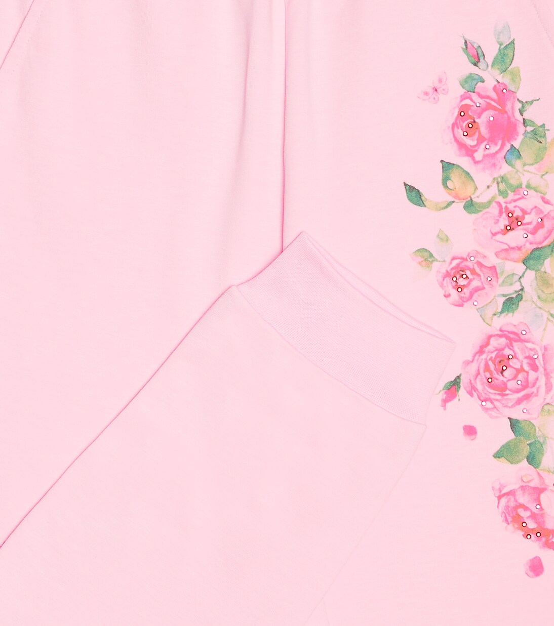 Printed cotton-blend sweatpants | Monnalisa