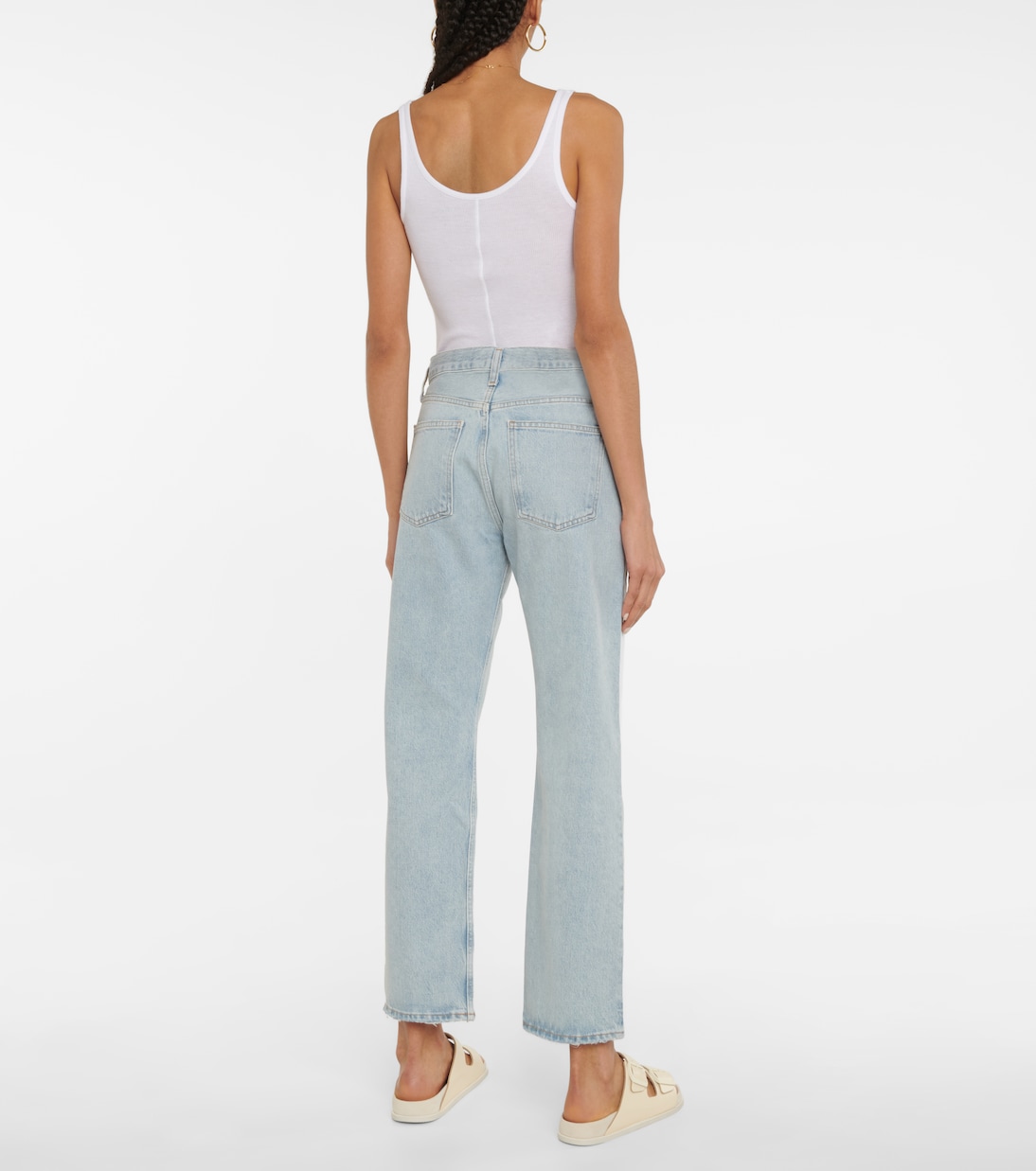 Mia mid-rise straight jeans | Agolde