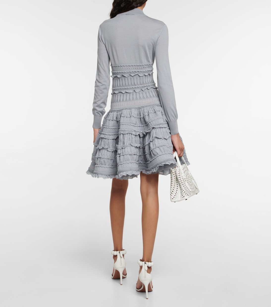 Minikleid Crinoline aus Schurwolle | Alaïa