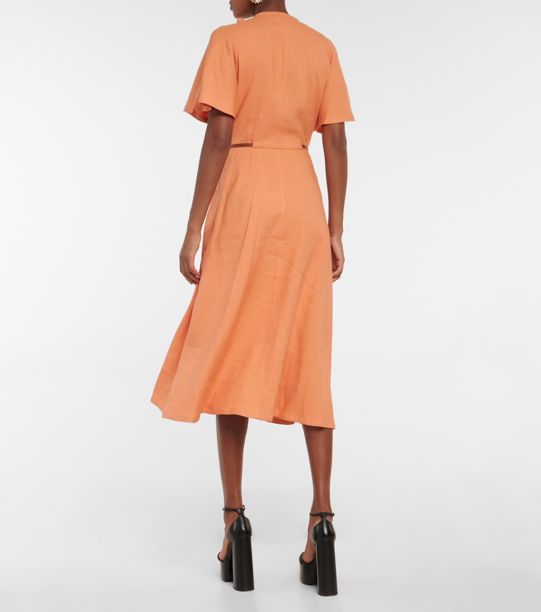 Abito midi con cintura | Altuzarra