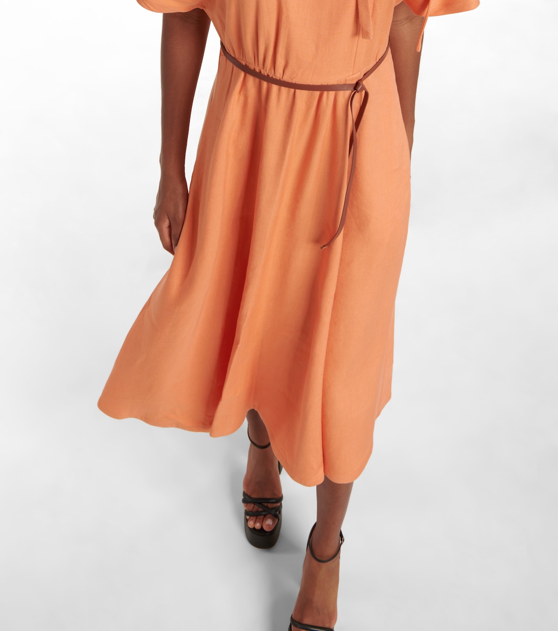 Abito midi con cintura | Altuzarra