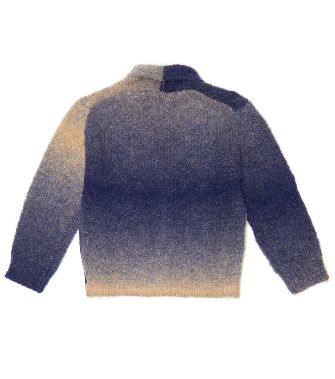 Dégradé alpaca-blend knit cardigan | Il Gufo