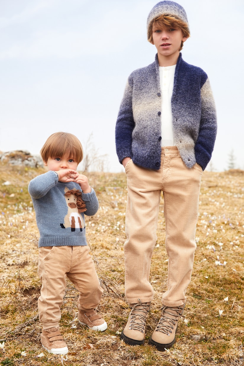 Dégradé alpaca-blend knit cardigan | Il Gufo