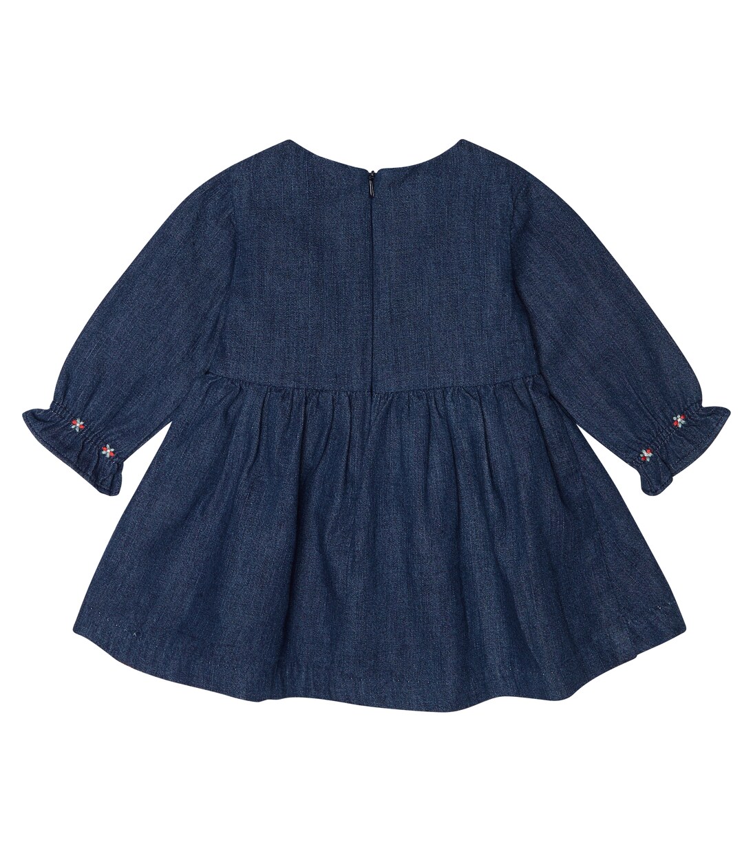 Baby embroidered chambray dress | Tartine et Chocolat