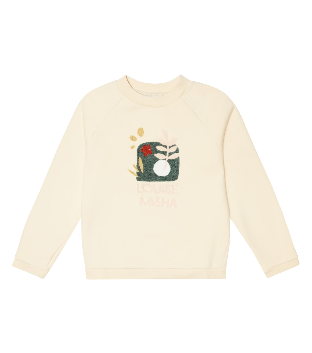 Sweat-shirt Kyra brodé en coton | Louise Misha
