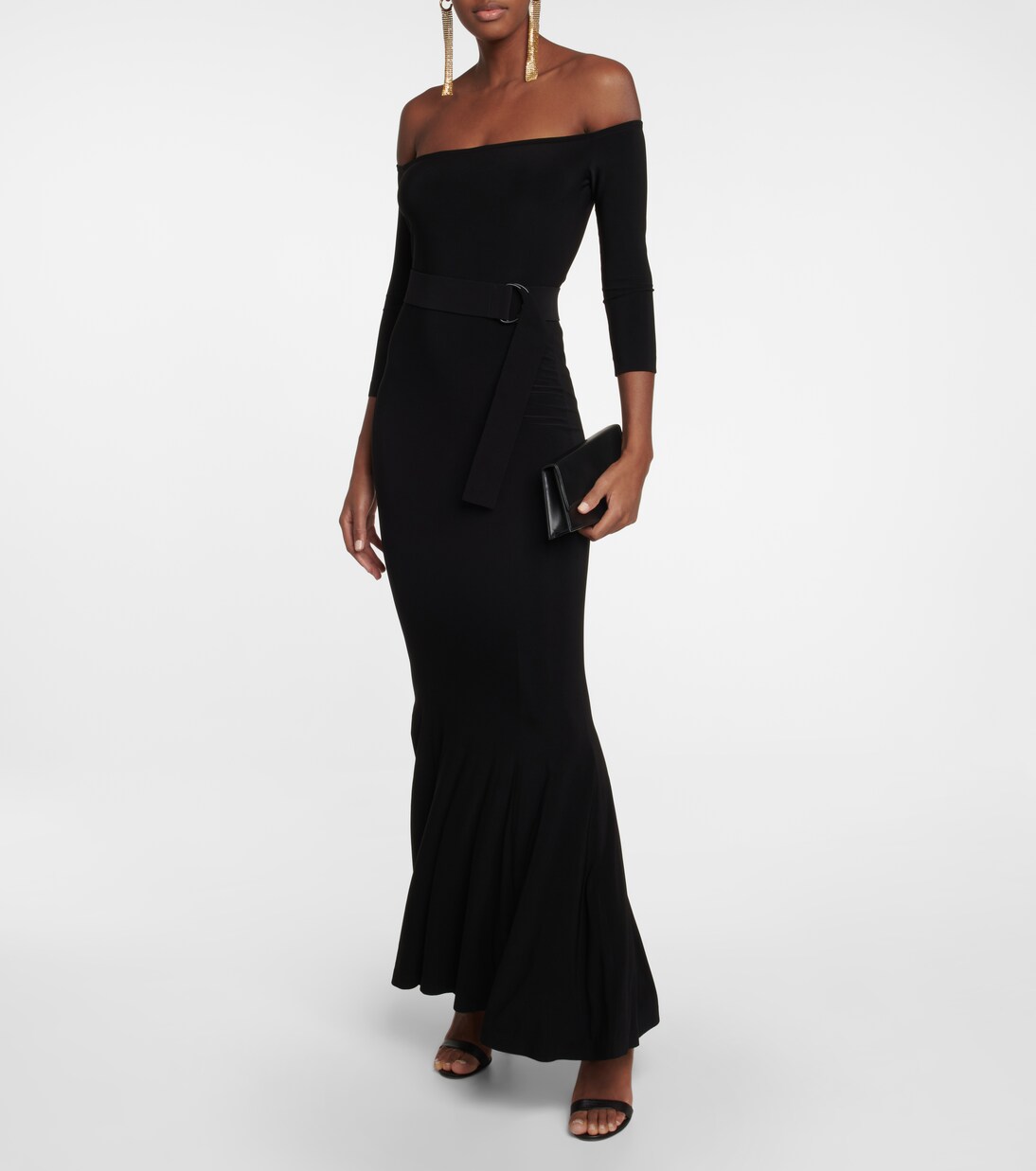 Off-Shoulder-Robe | Norma Kamali