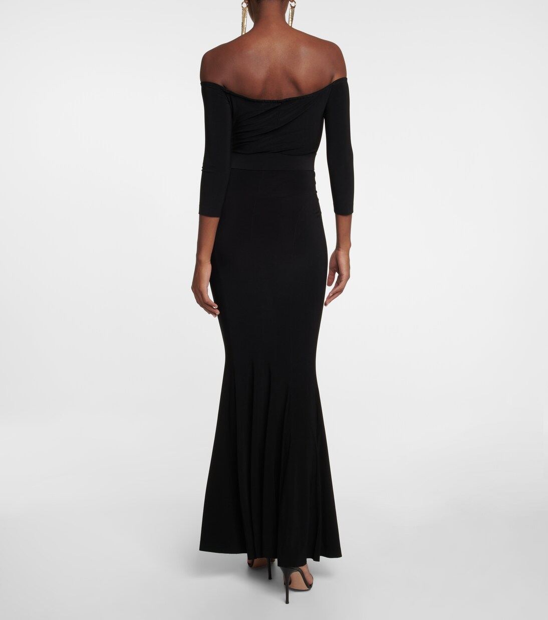 Off-Shoulder-Robe | Norma Kamali