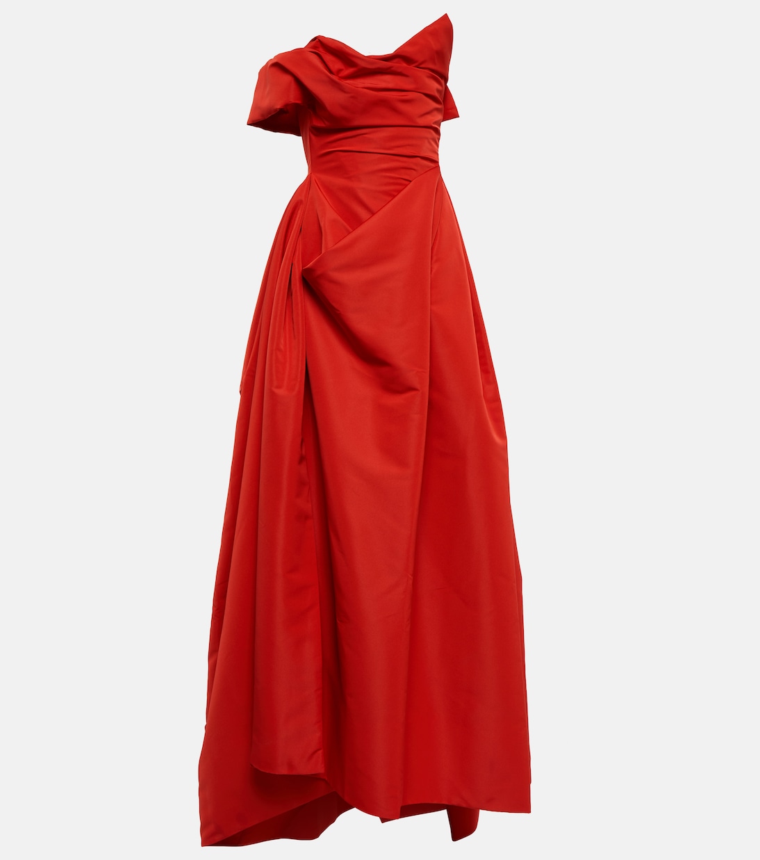 Off-Shoulder-Robe aus Satin | Vivienne Westwood