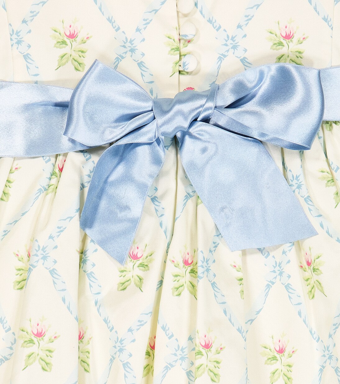 Printed cotton and silk dress | Polo Ralph Lauren Kids