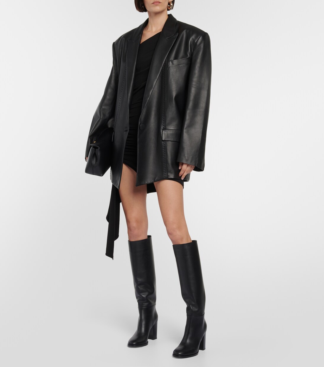 Santiago knee-high leather boots | Gianvito Rossi