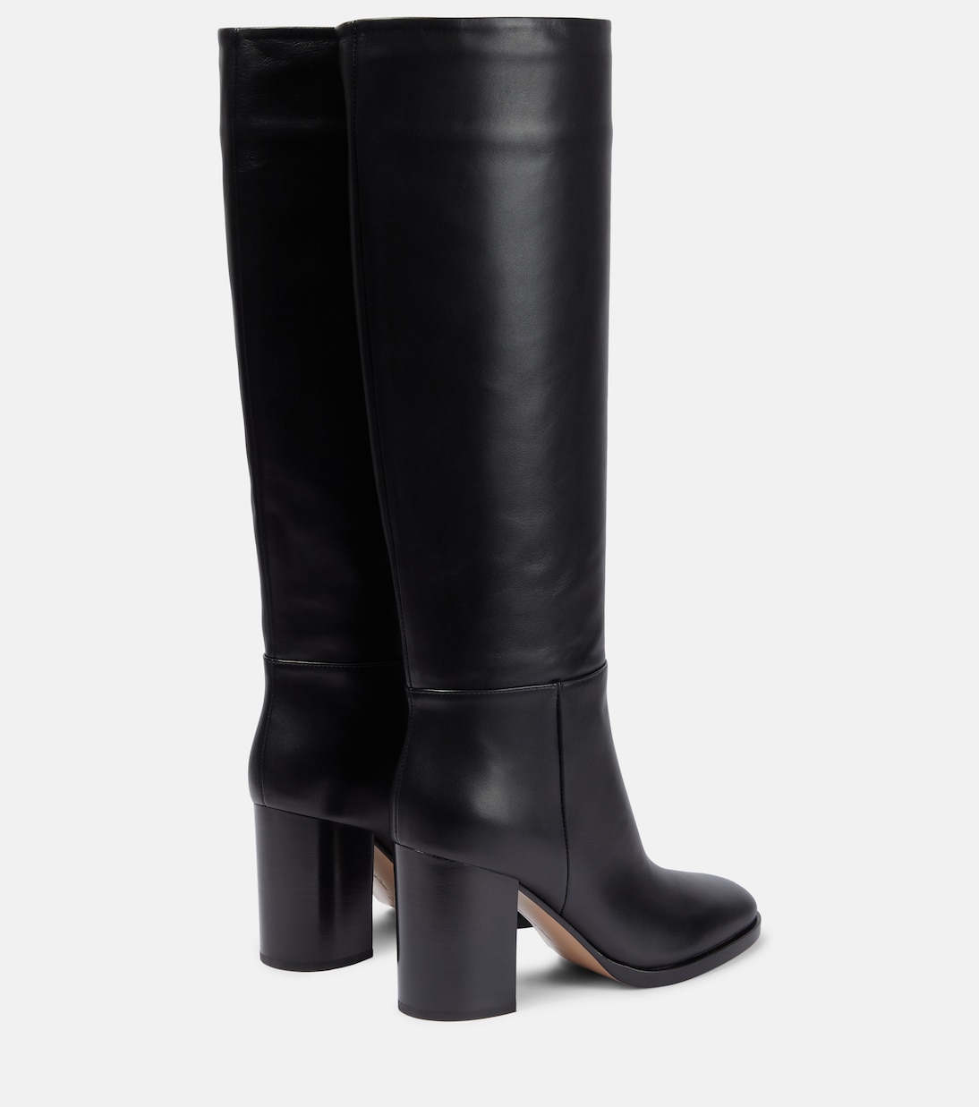 Santiago knee-high leather boots | Gianvito Rossi