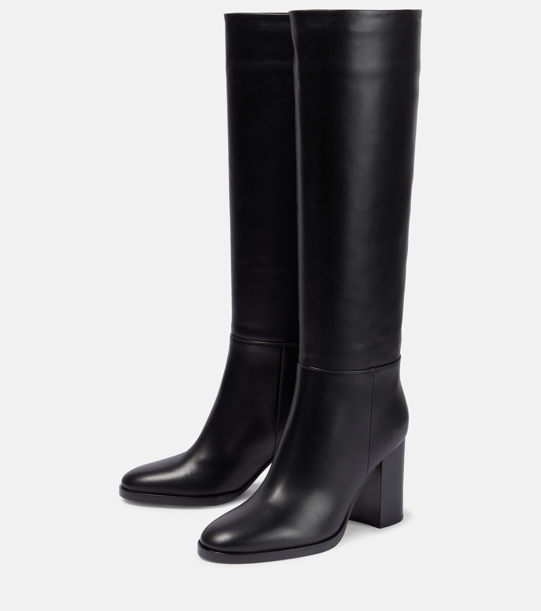 Santiago knee-high leather boots | Gianvito Rossi