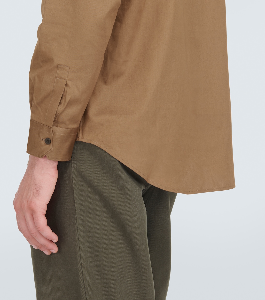 Cotton poplin shirt | GR10K