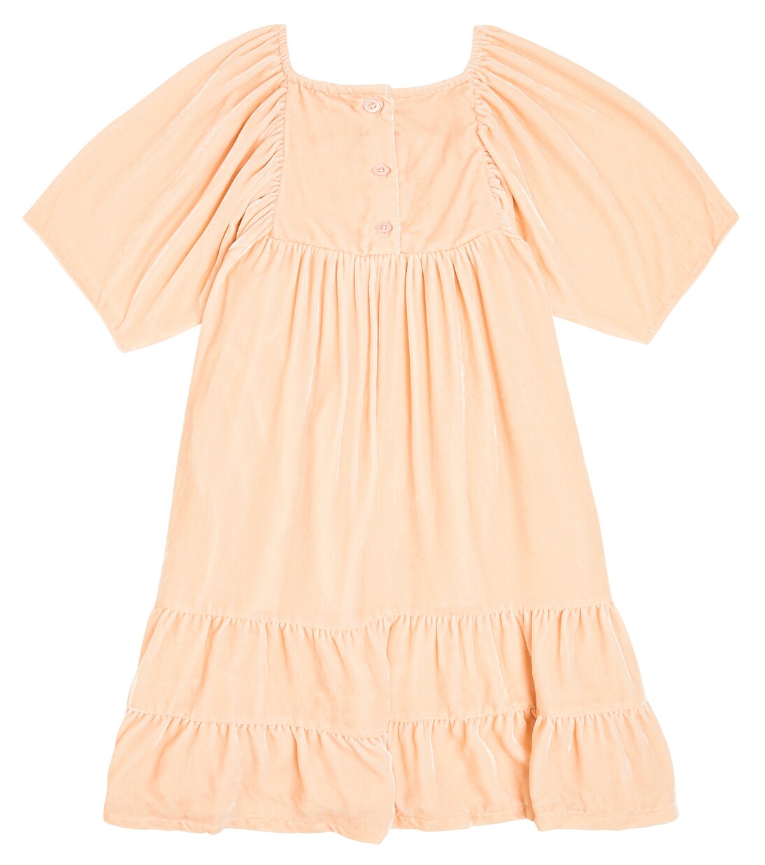 Olivina smocked velvet dress | Louise Misha