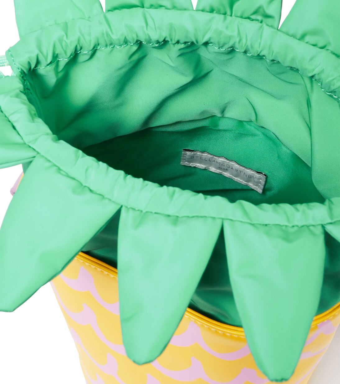 Printed faux leather bucket bag  | Stella McCartney Kids