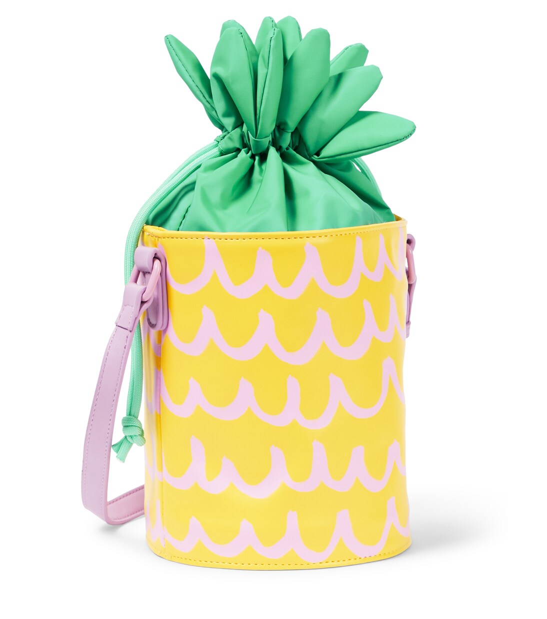 Printed faux leather bucket bag  | Stella McCartney Kids