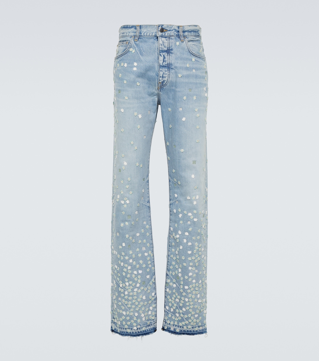 Floral straight jeans | Amiri