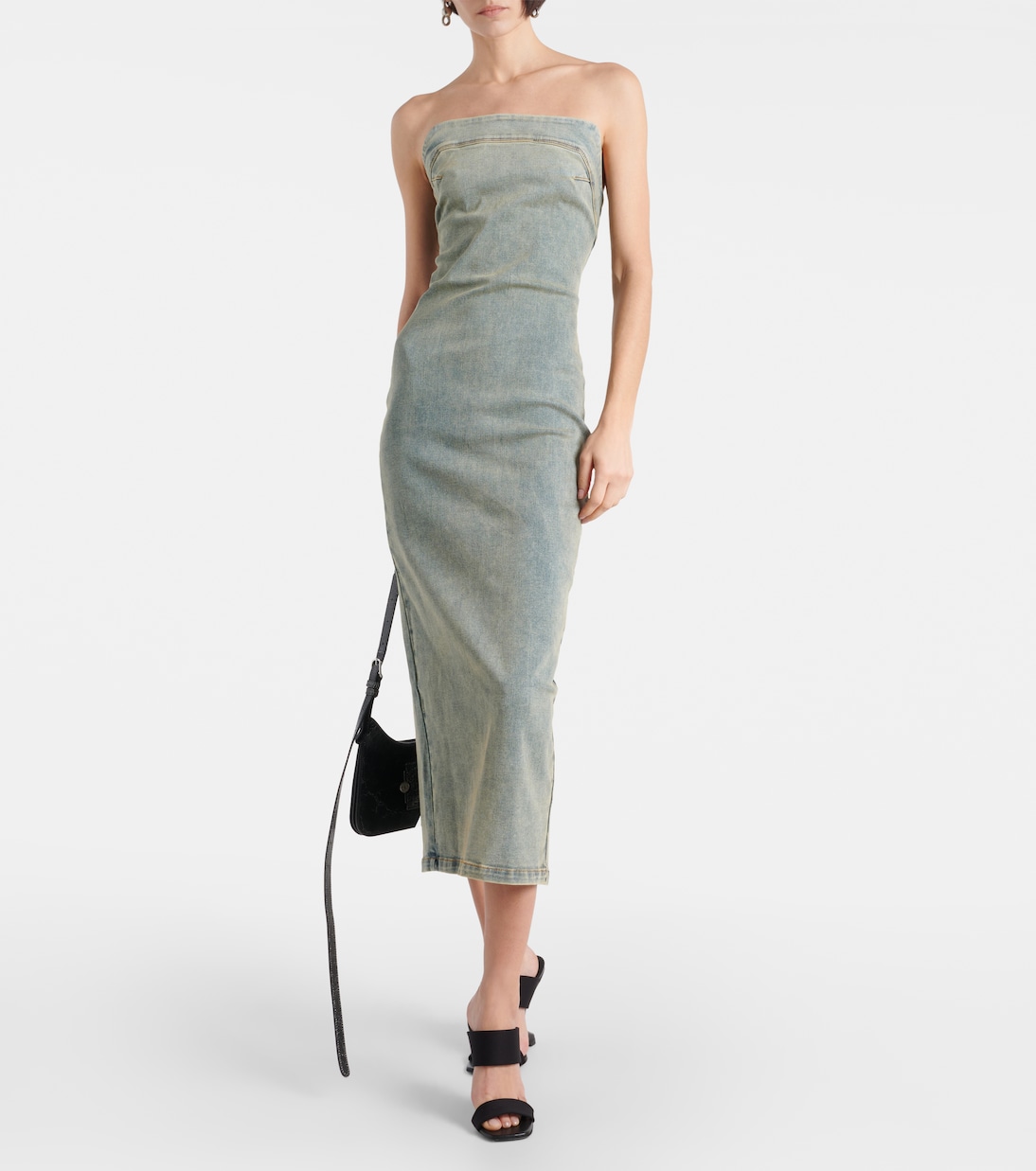 Midikleid aus Denim | Entire Studios