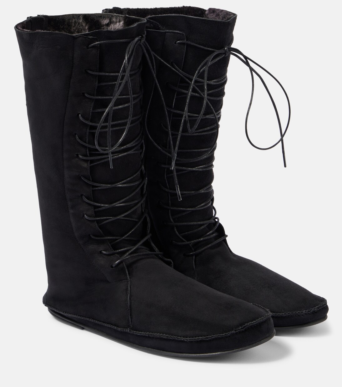 Tyler suede lace-up boots | The Row