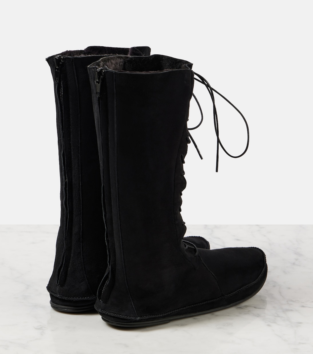 Tyler suede lace-up boots | The Row