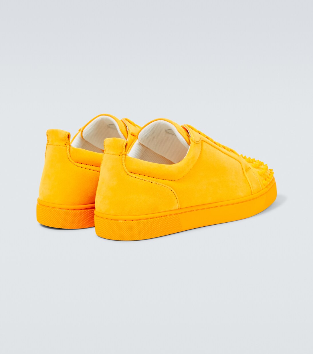 Sneakers Louis Junior Spikes aus Veloursleder | Christian Louboutin