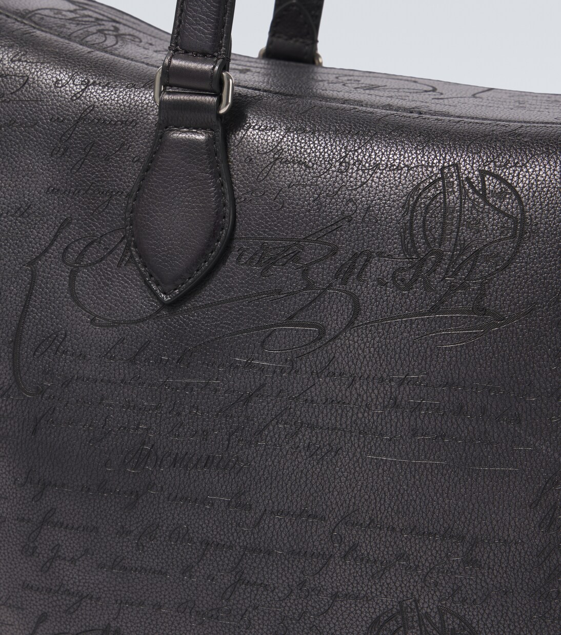 Late Hour Scritto leather tote bag | Berluti