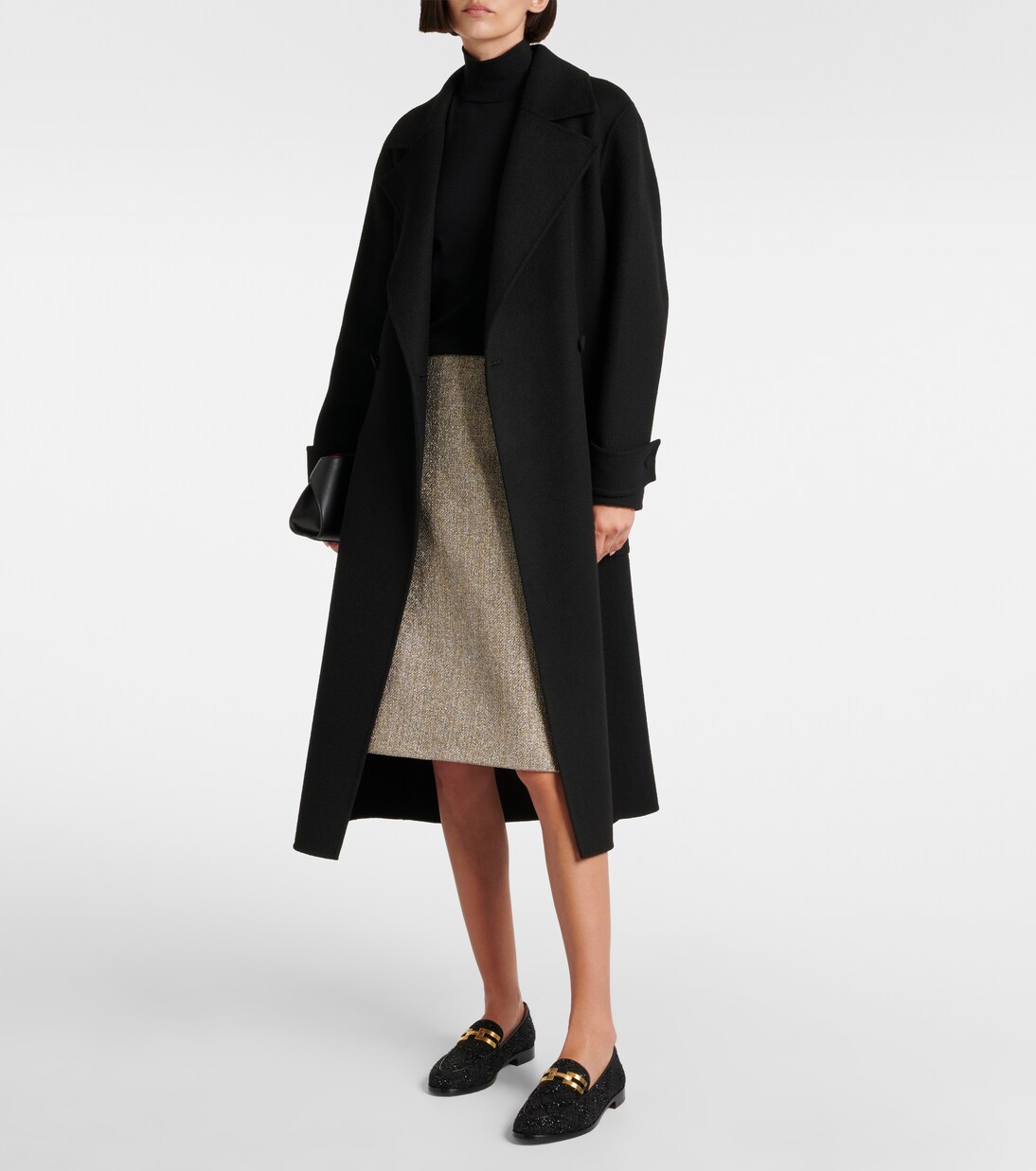 Loafers Brandi aus Bouclé | Aquazzura