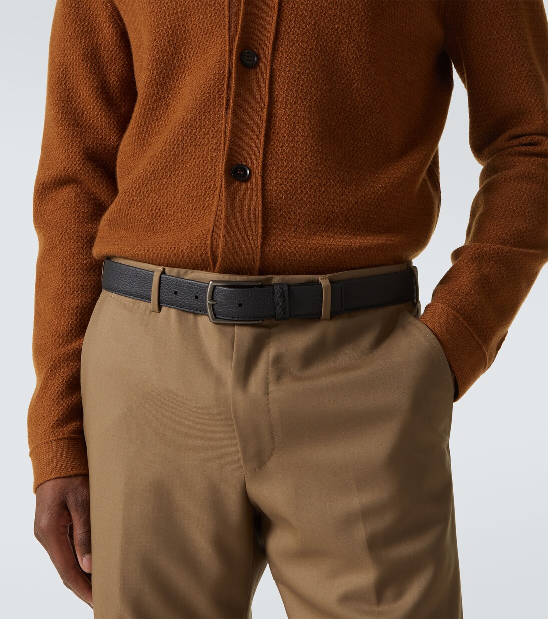 Leather belt | Zegna