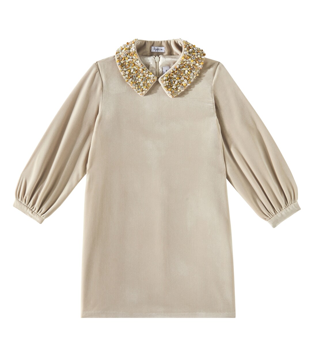 Robe en velours à ornements | Il Gufo
