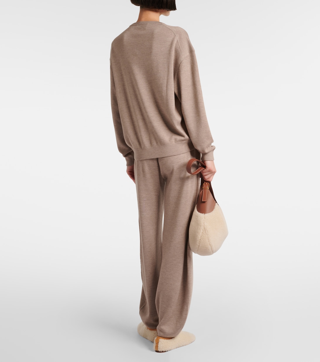 Balfour cashmere, wool, and silk sweater | Loro Piana