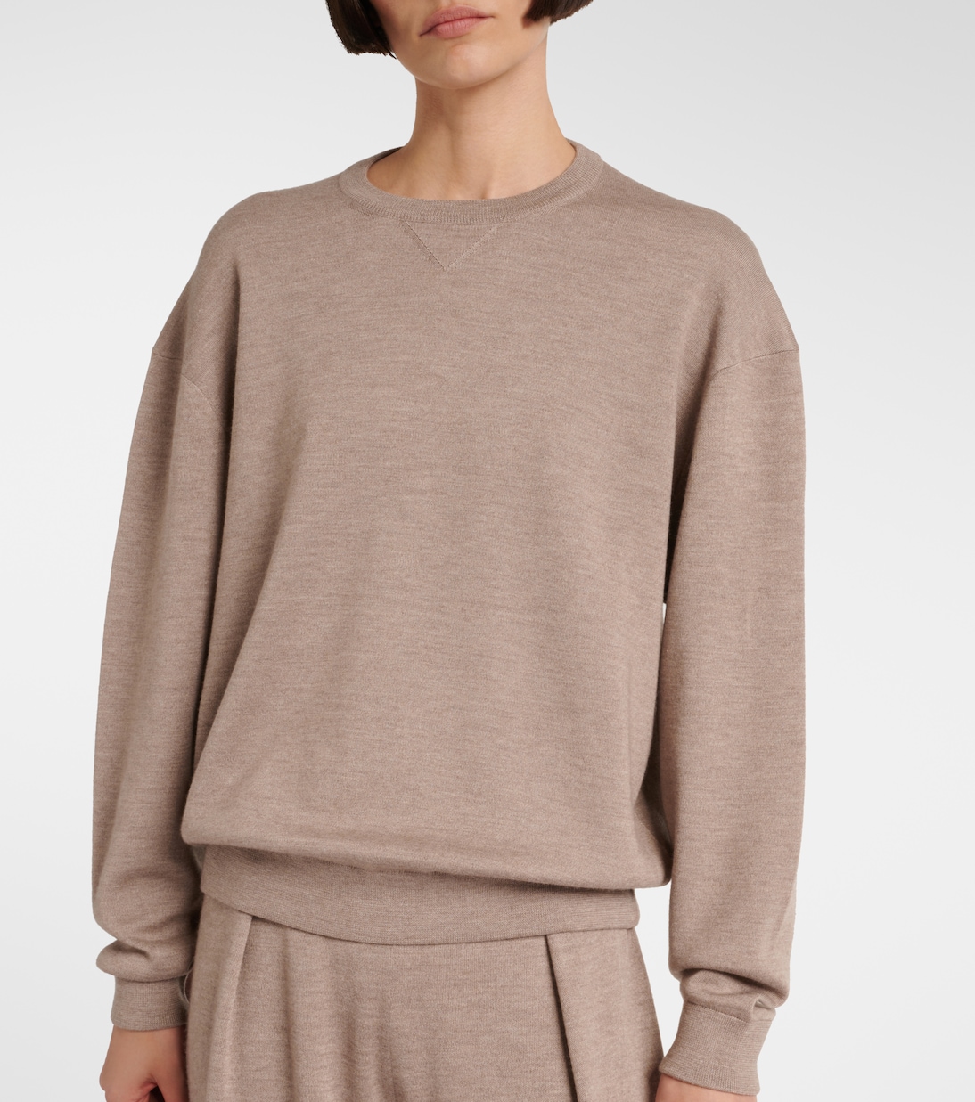Balfour cashmere, wool, and silk sweater | Loro Piana
