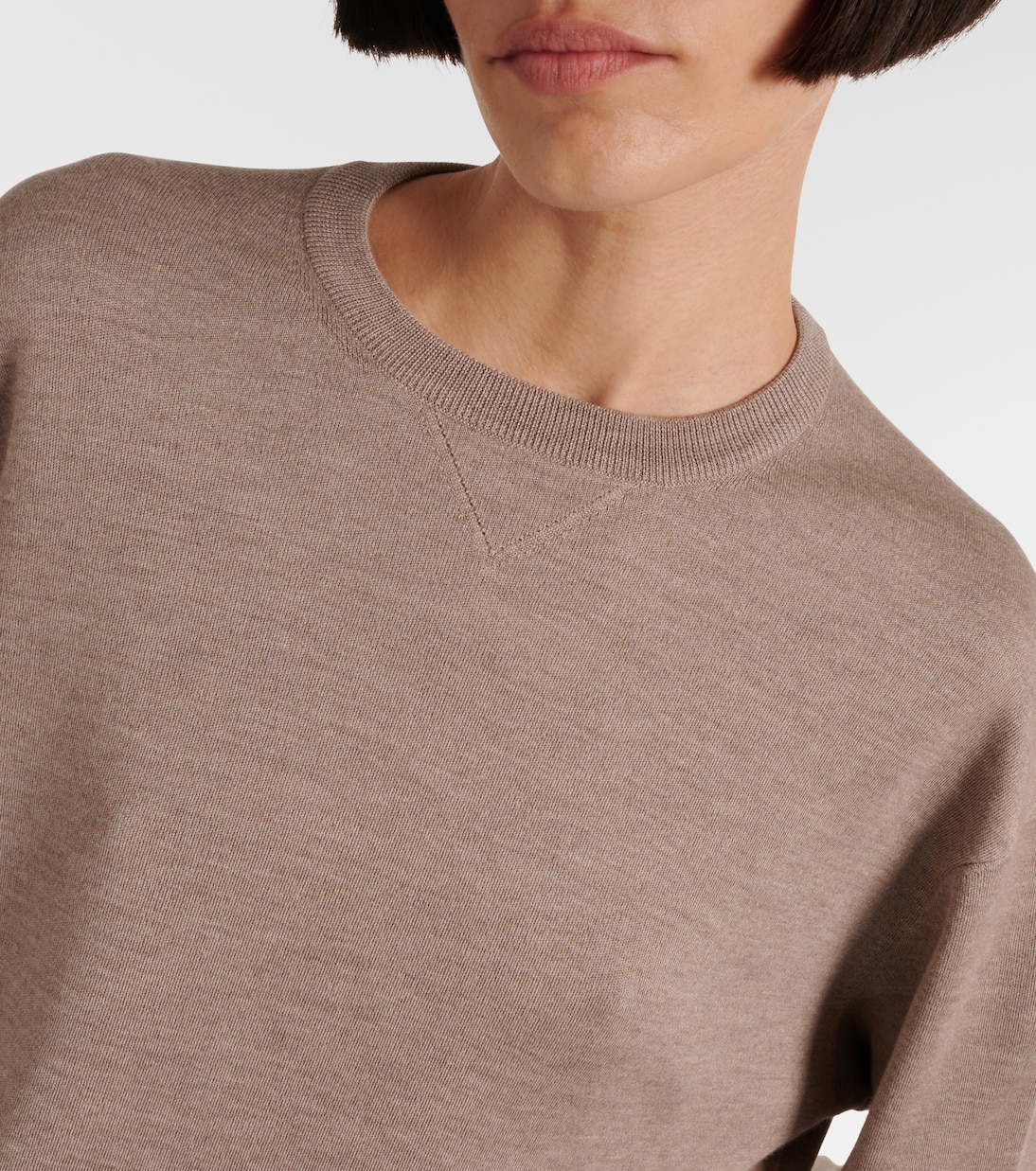 Balfour cashmere, wool, and silk sweater | Loro Piana