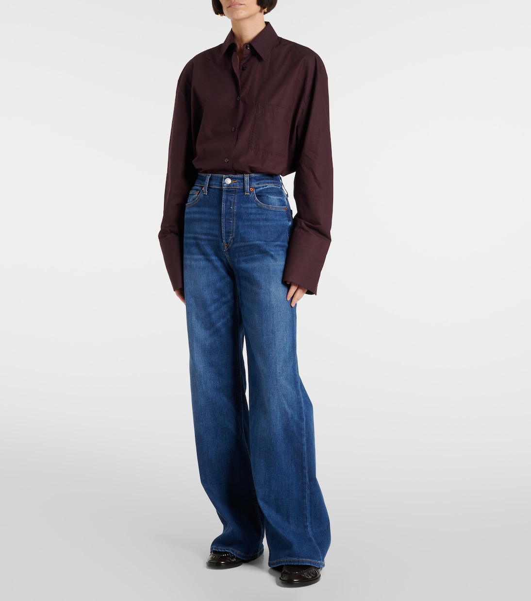 High-Rise Wide-Leg Jeans ’70s | Re/Done