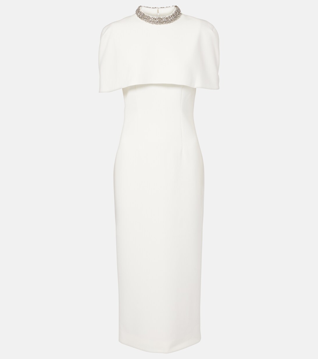 Robe de cocktail en crêpe à ornements | Roland Mouret
