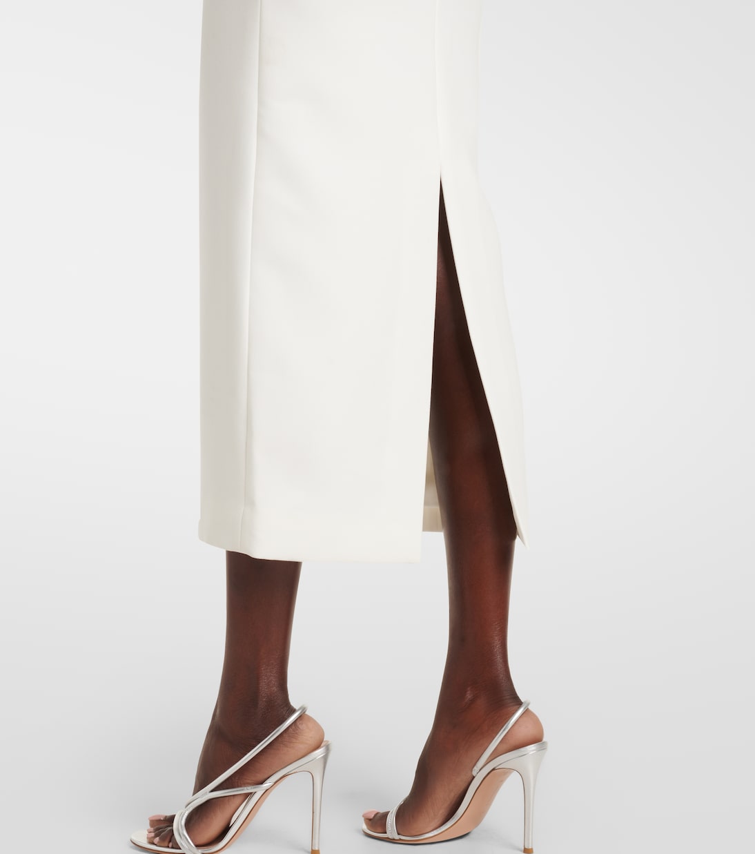 Robe de cocktail en crêpe à ornements | Roland Mouret