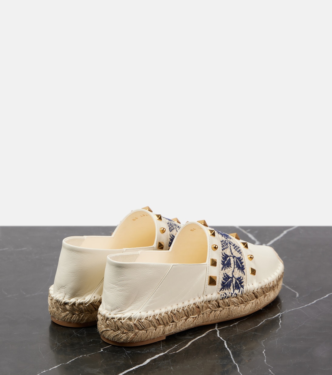 Country leather espadrilles | Valentino Garavani