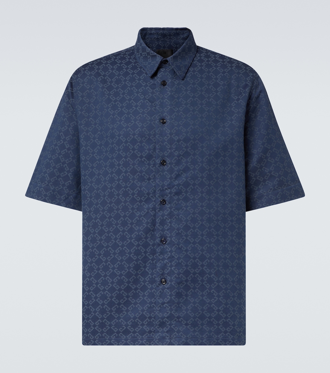 Monogram 72 jacquard denim shirt | Givenchy