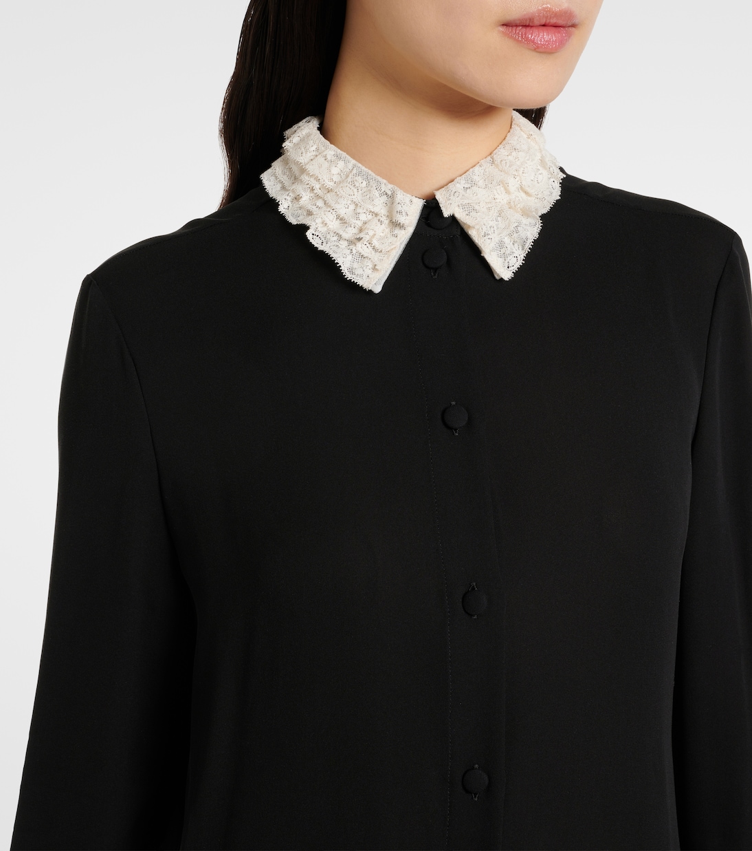 Bluse aus Seiden-Georgette | Valentino