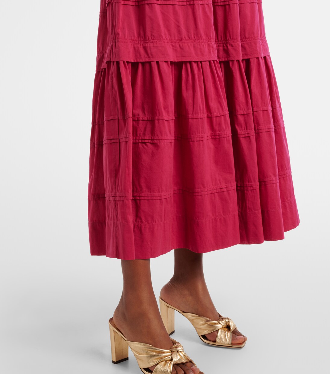 Robe longue Marika en coton et soie | Ulla Johnson