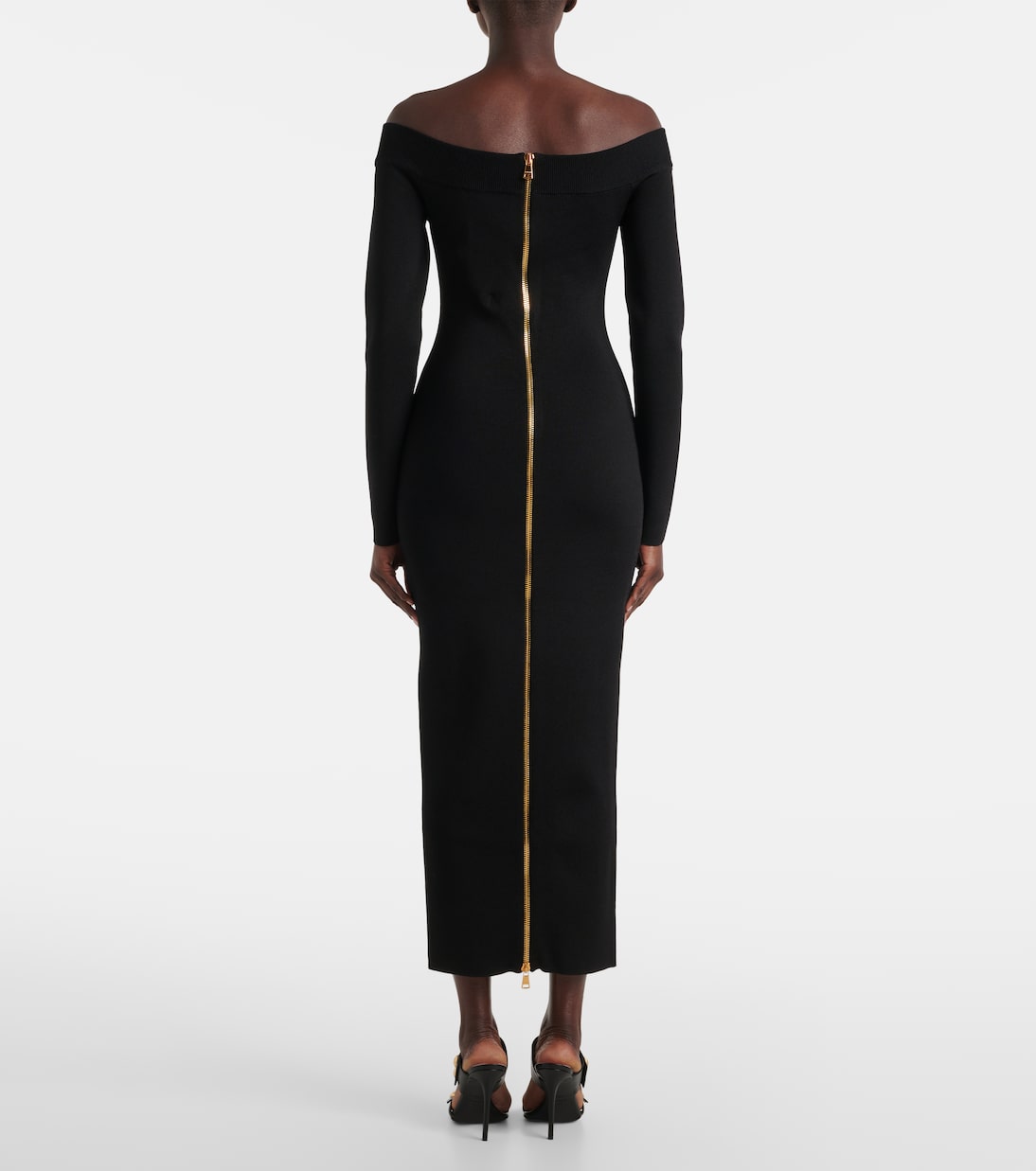 Maxikleid aus Strick | Balmain