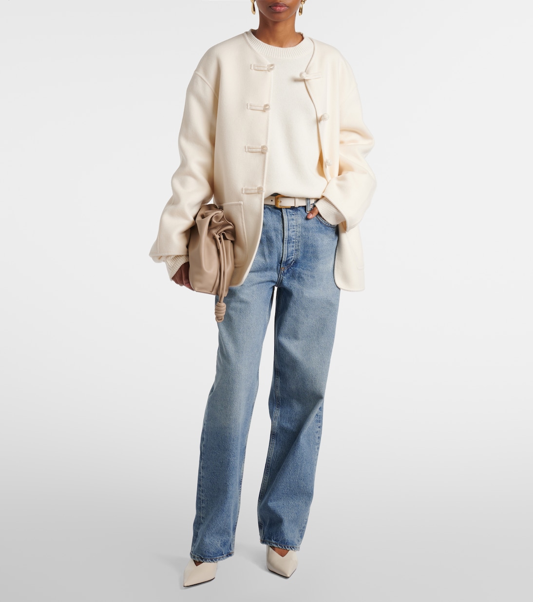 Jeans anchos Henson de tiro medio | Agolde