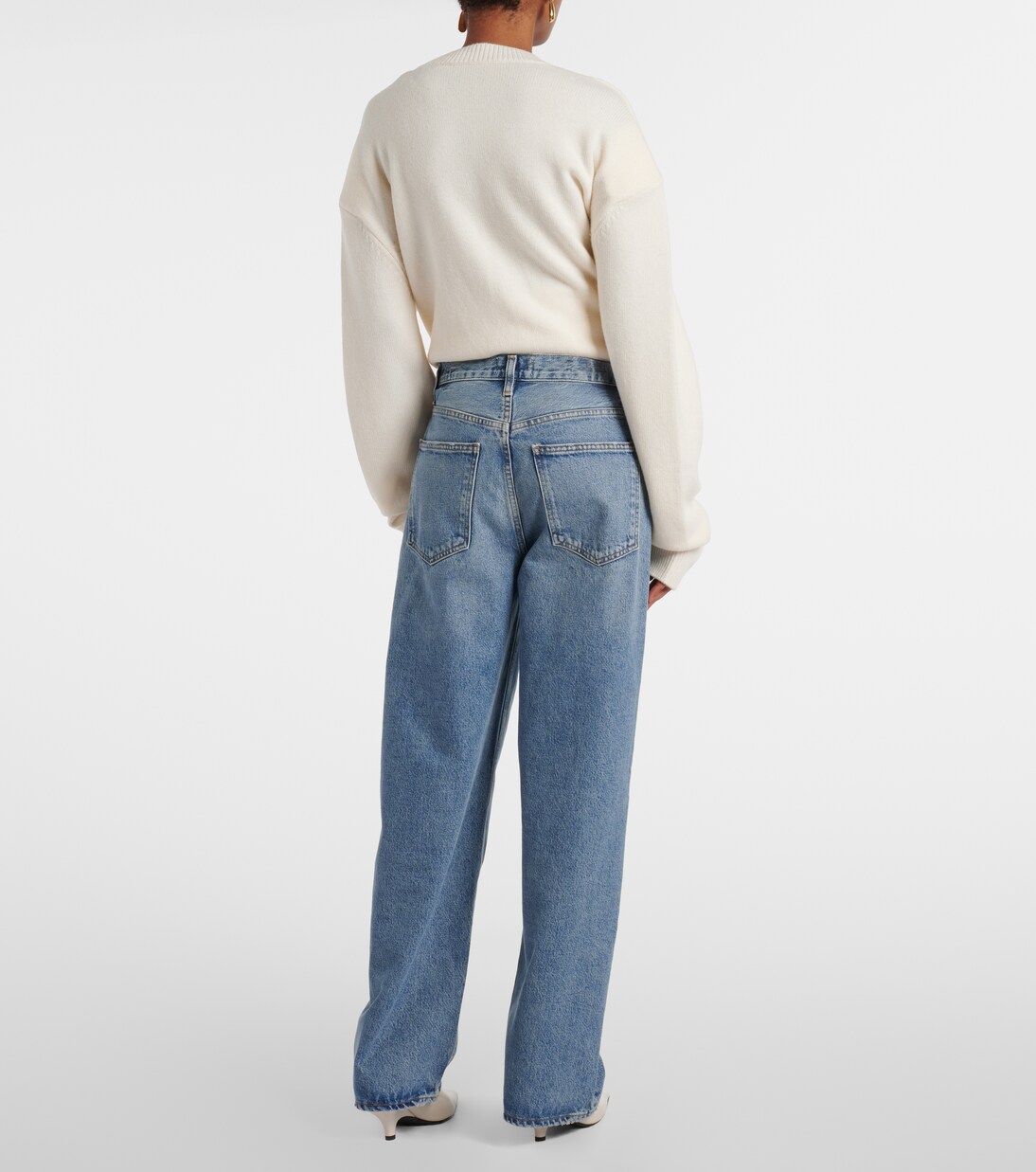 Jeans anchos Henson de tiro medio | Agolde