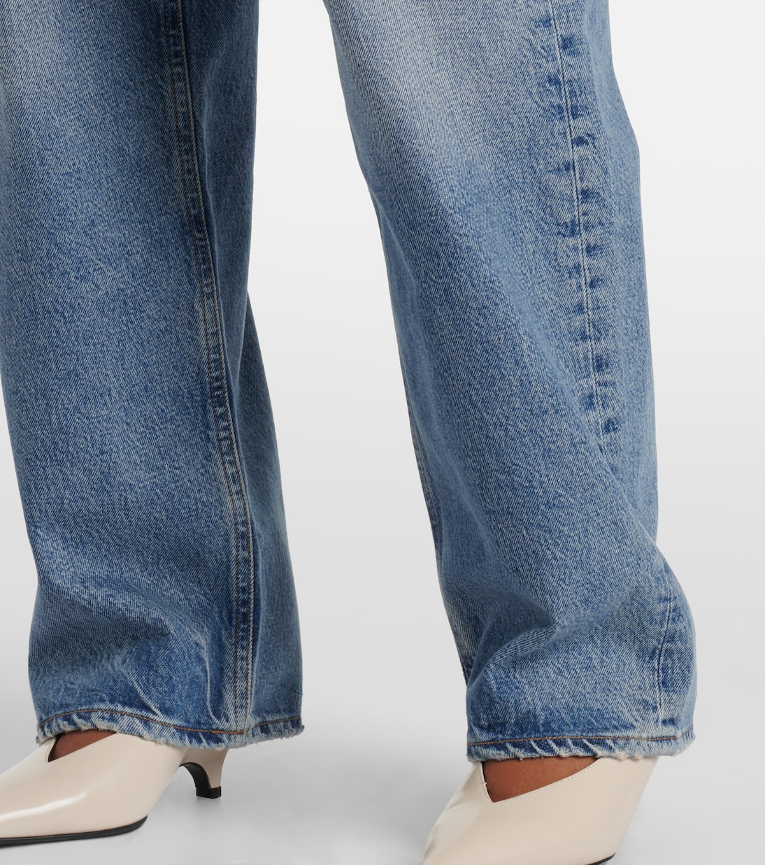 Jeans anchos Henson de tiro medio | Agolde