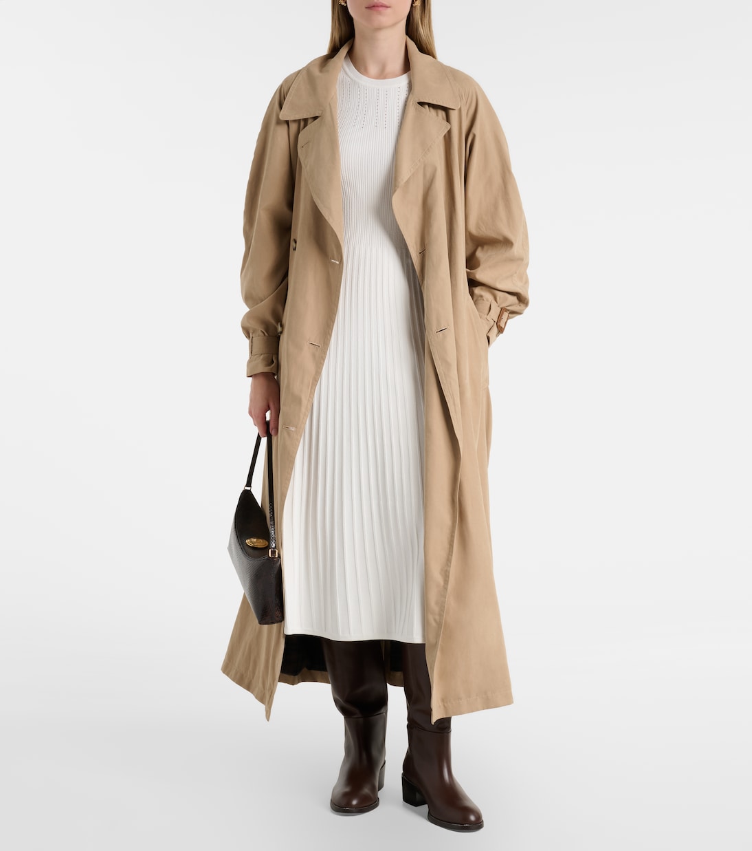 Nami ribbed-knit sweater dress | Veronica Beard