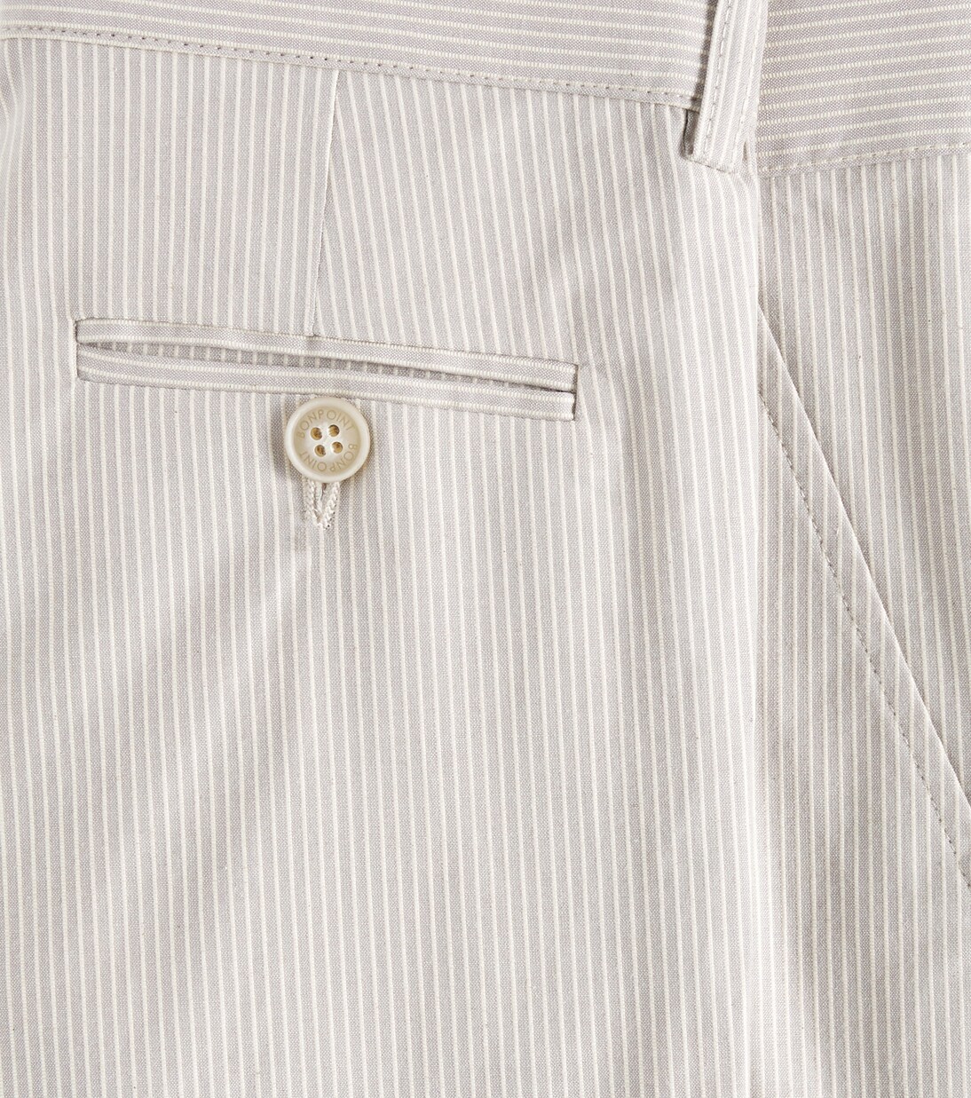Charles striped cotton-blend shorts | Bonpoint
